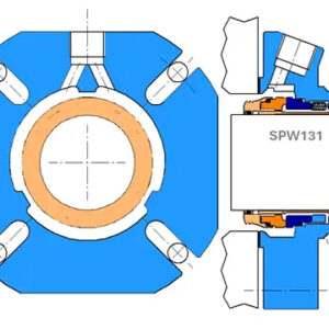 Compact Single Cartridge Seal SPW131 – Durable Industrial Seal