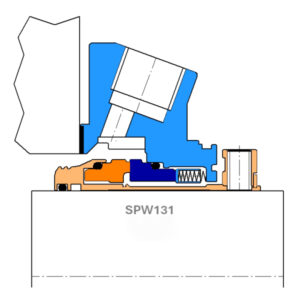 Compact Single Cartridge Seal SPW131 – Durable Industrial Seal