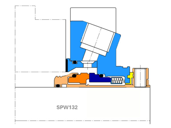 Single Cartridge Seal SPW132 – High-Performance Mechanical Seal