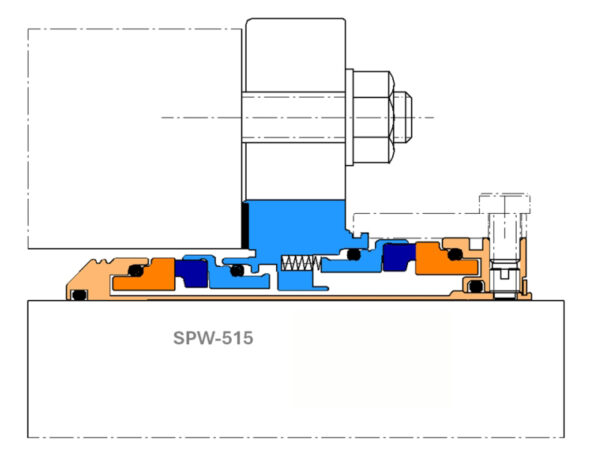 Double Cartridge Seal SPW-515 – Durable Industrial Mechanical Seal