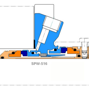 Double Cartridge Seal SPW-516 – Durable Industrial Mechanical Seal