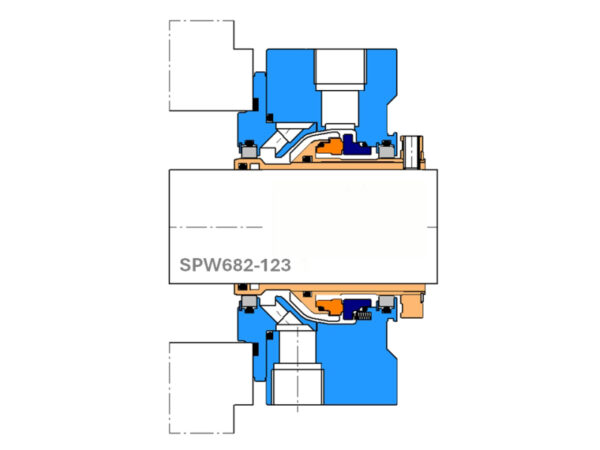 Single Cartridge Mechanical Seal SPW682-123